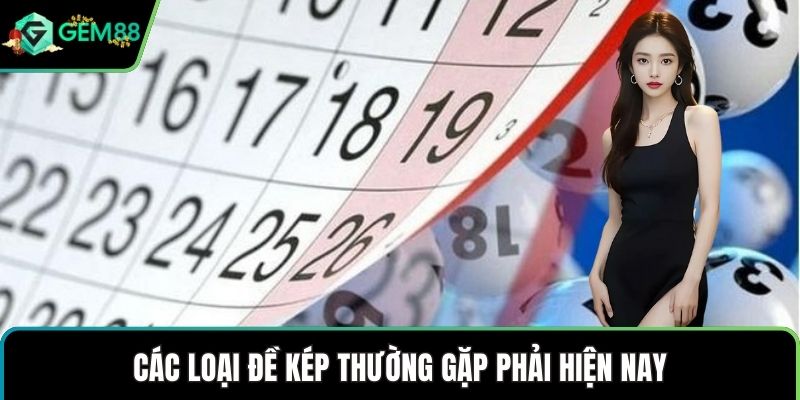 Các loại đề kép thường gặp phải hiện nay